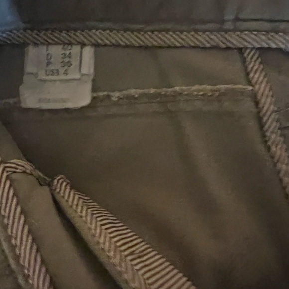 Brunello cucinelli gray pants! Size 4 with a front pocket ! - Picture 7 of 12